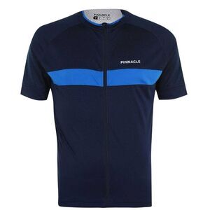 Pinnacle Mens Race Short-Sleeved Cycling Jersey / Navy